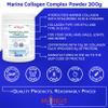 Nutrilus Hydrolysed Marine Collagen Powder 300g with Hyaluronic Acid and Vitamins - 29 Servings - with Biotin, Folic Acid, B12 & More - High Protein - for Skin, Hair, Nails, Joints (Neutral) view 2