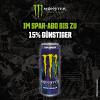 Monster Energy Top Speed Caffeinated Energy Drink with Refreshing Peach Nectarine Flavour - No Sugar and No Calories - in Practical Disposable Tins (12 x 500 ml) view 4