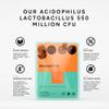 Fitness Health Acidophilus Lactobacillus 550 Million 120 Tablets - Travel Sickness Tablets - Probiotic Supplements - Health Supplements - Suitable for Vegans and Vegetarians. view 3