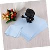 CORHAD 50pcs Microfiber Cleaning Cloths for Lens and Screen -Free Eyeglasses Care Cloths for Jewelry Camera Smartphones view 4