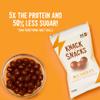 Knack Snacks | Crunchy Protein Balls - Milk Chocolate Flavour (10x 34 gram Bags) | High Protein Snack, Gluten Free Low Sugar view 4