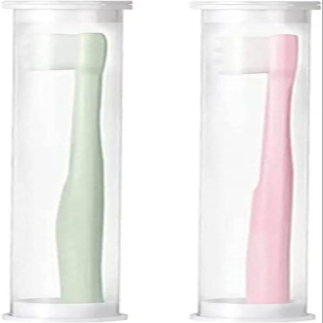 2023 New Nordic-Inspired Premium Nano Toothbrush,Extra Soft Wave Toothbrushes for Adults with 20000 Soft Bristles, Micro Nano Toothbrush with Box for Sensitive Gums and Teeth (B,2pcs)