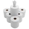 [  60] x White Centrefeed Rolls | White Tissue Paper Roll - 2 Ply Embossed Tissue Wipe Away 200 Sheets/Pulls | Kitchen Hand Towels Rolls | Commercial & Kitchen Use view 1