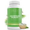 Lily Green Magnesium Taurate Supplements | 2000mg Per Serving Magnesium Supplements for Electrolyte Balance, Tiredness & Fatigue | 90 Vegan Capsules | No Artificial Fillers | Made in UK view 1