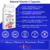 Nutrilus Natural Vitamin C Capsules from Acerola Cherry 500mg Extract - High Bioavailability Supplement - not Ascorbic Acid - Fruit and Herbs Extracts - not Tablets (120 Capsules) view 2