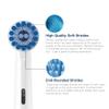 Sulkiwe Sensitive Toothbrush Head Compatible with Braun Oral-B Electric Toothbrushes, Toothbrush Heads Fit for Oral b Pro 3 Series/3500/Pro 1 Series/600/Smart Series/6000N/ Vitality 170(16 White) view 4