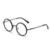 Reading Glasses for Women and Men, Retro Computer Eyeglasses, Fashion Round Glasses, with Spring Hinges (Color : Black, Size : 2.5) view 1