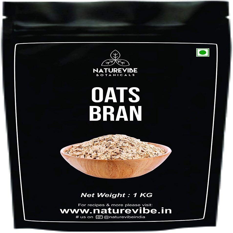 Naturevibe Botanicals Oats Bran - 1kg
