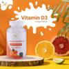 Vitamin D3 Gummies Adult 4000IU, Without Sugar Coated, 3 Months Supply, Natural Orange Flavour, 90 Chewable Gummies - Vegetarian Friendly,High Strength Vitamin D3 Supplement, GMO & Gluten Free view 2