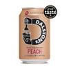 Dalston's Sparkling Peach Soda (24 x 330ml) - Real Squeezed Peach & Sparkling Water - 49 Kcal - No Added Sugar - No Artificial Sweeteners - Healthy Alternative - Low Calorie - Vegan view 2
