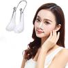 1Pc Soft Magic Silicone Nose Shaper Lifting Nose Bridge Shaping Corrector Nose Up Slimming Massager Beauty Tools Clear view 2