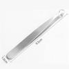 Universal Nose Hair Trimming Tweezers Stainless Eyebrow Nose Haircut Manicure Face Trimming Makeup Scissors view 3