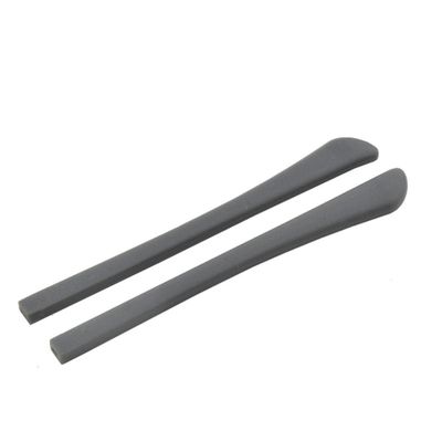 10pairs(20pieces) Metal Eyeglasses Temple tip Glasses Rubber tip 75mm Length-Gray,China