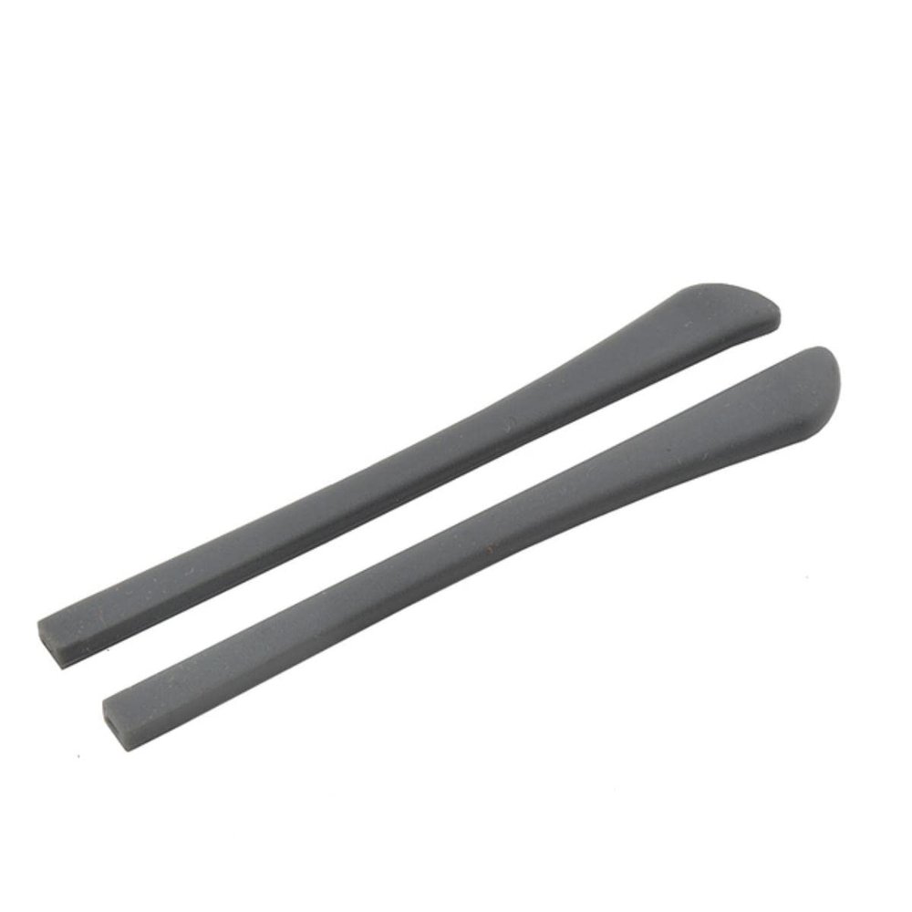 10pairs(20pieces) Metal Eyeglasses Temple tip Glasses Rubber tip 75mm Length-Gray,China