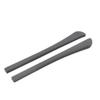 10pairs(20pieces) Metal Eyeglasses Temple tip Glasses Rubber tip 75mm Length-Gray,China view 1
