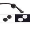 1 Pair Eyeglass Temple Tips Sleeve Retainer Silicone Anti-Slip Holder Elastic Glasses Ear Hook Mirror Leg Glasses Accessories-White view 2