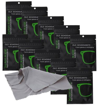100Pcs Reusable Anti-Fog Wipes Glasses Pre-moistened Antifog Lens Cloth Defogger Eyeglass Wipe Prevent Fogging for Glasses-CN,White