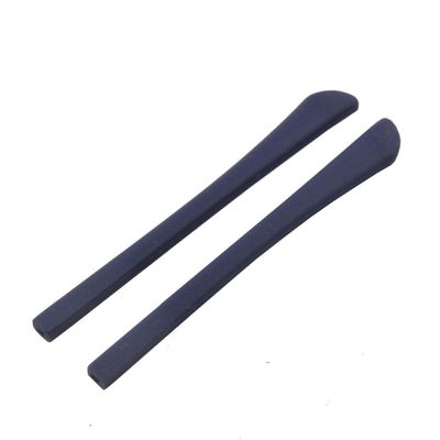 10pairs(20pieces) Metal Eyeglasses Temple tip Glasses Rubber tip 75mm Length-Blue,China