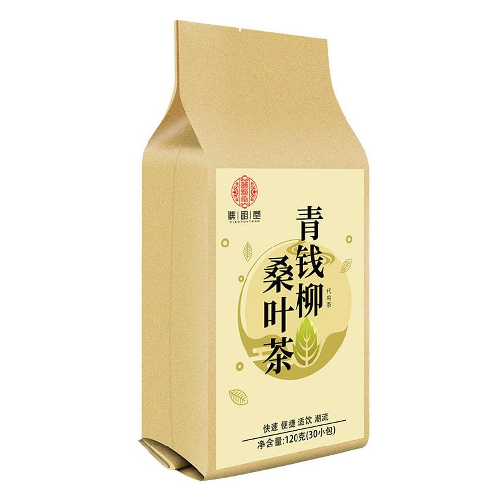 cn herb Green Willow Mulberry Leaf Tea 120g Teabag Combination Scented Tea