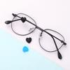 10 Pairs Eyeglass Temple Tips Sleeve Retainer Silicone Anti-Slip Holder Elastic Glasses Ear Hook Mirror Leg Glasses Accessories-Red,China view 2