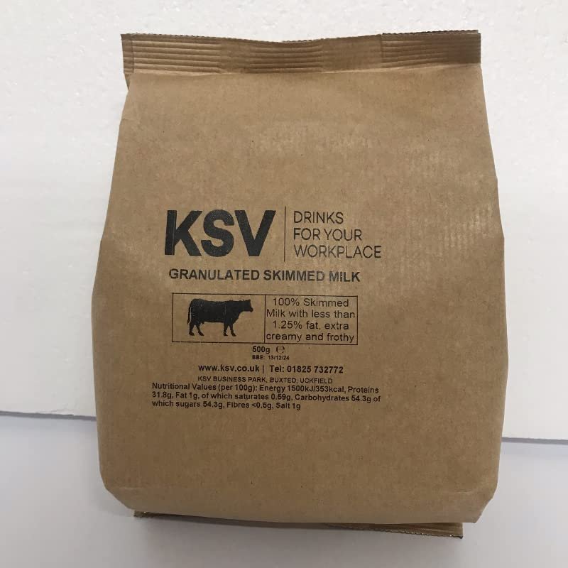 CASE OF 10 BAGS OF 500G GRANULATED SKIMMED MILK