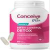 Conceive Plus Birth Control Detox - Prepare for Conception, Antioxidents, Folic Acid, Aswaganda - Prenatal Vitamins for Women Trying for a Baby, 30-Day Programme, 60 Capsules view 1