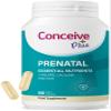 CONCEIVE PLUS Prenatal Vitamins for Women - Multivitamin with DHA, Choline, Folate, Non GMO Pregnancy Supplement | 30 Day Supply, Pre Conception Vitamin, Fertility Booster, Help Get Pregnant | 60 Caps view 1