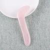 1 Pcs Gua Sha Tool Natural Rose Quartz Skin,115x40x6 Mm view 1