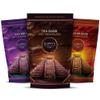 Guppy's Chocolates York | Luxury Hot Chocolate Flakes | 3 Pack | Real Grated Drinking Chocolate | 245g Resealable Pouch Equal To 7 Sachets per pack (Dark | Milk | Orange) view 1