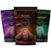 Guppy's Chocolates York | Luxury Hot Chocolate Flakes | 3 Pack | Real Grated Drinking Chocolate | 245g Resealable Pouch Equal To 7 Sachets per pack (Dark | Milk | Peppermint) view 1