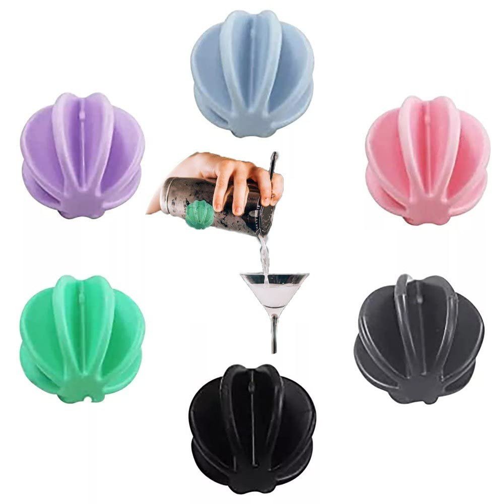 Fopytu 6 Pcs Milkshake Protein Shaker Balls, Plastic Blending Mixing Ball Bottle Mixers, Colorful Whisk Shaker Balls for Protein Shaker Bottle