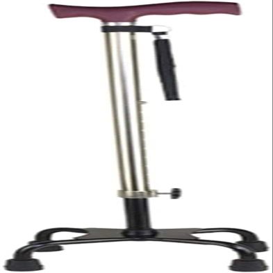 Telescopic Non Slip Crutches Walking Cane Holder Walking Stick For Old Man Elderly Telescopic Stable Lightweight Height Adjustable With 4 Feets Silver Walking Sticks For Men Or Women Firm for Arthriti