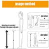 Telescopic Non Slip Crutches Walking Cane Holder Walking Stick For Old Man Elderly Telescopic Stable Lightweight Height Adjustable With 4 Feets Silver Walking Sticks For Men Or Women Firm for Arthriti view 4