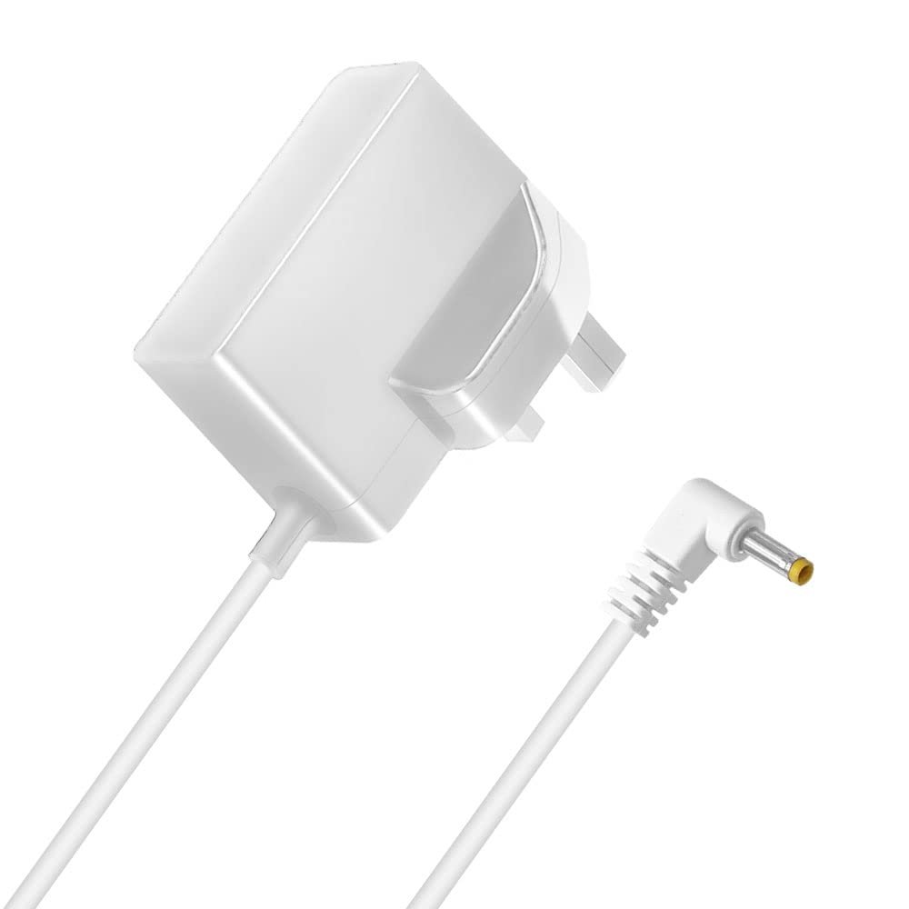 6V Power Adapter Compatible with Omron HHP-CM01 Upper Arm Blood Pressure Monitors M2 M7, M6, X2, X3, X4, M4, M400, M3 Intelli HEM-7361 HEM-7115 BP5250, BP5350, BP7200 UK Charger Power Supply Cable