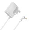 6V Power Adapter Compatible with Omron HHP-CM01 Upper Arm Blood Pressure Monitors M2 M7, M6, X2, X3, X4, M4, M400, M3 Intelli HEM-7361 HEM-7115 BP5250, BP5350, BP7200 UK Charger Power Supply Cable view 1