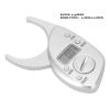 Body Fat Caliper Electronic Fat Caliper, Digital Display High Accuracy Battery Powered Body Fat Measurement Caliper, Body Fat Measure Tape BMI Calculator Fat Measure Device for Home Use view 2