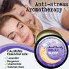 100% Natural Sleep Balm Softens Skin Whilst relaxing, Sleep Rub on The Temples or Pulse Points, Lavender, Bergamot and camomile essential oil & valerian root in balm for good night sleep aid view 2