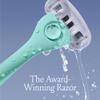 Billie Razors for Women Shave Kit  Womens Razor + 4 x 5-Blade Razor Refills + Magnetic Holder  Minty view 2
