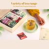 The Vedas Book Of Tea Gift Set | Assorted Tea Bags Gift Box | 12 Exotic Herbal Tea Blends | 4 Units of Each Variety, Net 48 | Best for Corporate Gifting | Tea Gift Hamper view 3