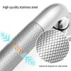 12inch/30cm Anti Slip Shower Wall Grab Bar Handle, Knurled Stainless Steel Bathroom Safety Bathroom Balance Bar Hand Rail Support Handicap Elderly Senior Assist Bath Handle (1) view 2