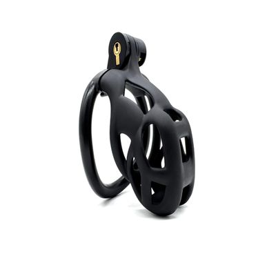 3D Modeling Chastity Cage Device with Lock & 4 Rings - Cobra Male chastitycage Men urethral (Tight (65mm))