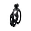 3D Modeling Chastity Cage Device with Lock & 4 Rings - Cobra Male chastitycage Men urethral (Tight (65mm)) view 2