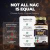 NAC N-Acetyl-Cysteine 600mg L-Cysteine Vegan Supplement | 90 Capsules Pure NAC N-Acetylcysteine Cysteine | Glutathione Support Antioxidant | UK Made Clean Veggie Pills view 2