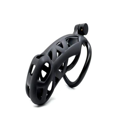 3D Modeling Chastity Cage Device with Lock & 4 Rings - Cobra Male chastitycage (Max (105mm))