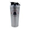 500ml Aluminium Shaker Bottle for Supplement Shakes - Easy Clean, Durable Cup Hockey Coach Gift, A Good Coach Can Change a Life, Best Coach Gift, Hockey Game Gift, Christmas. (Silver) view 1
