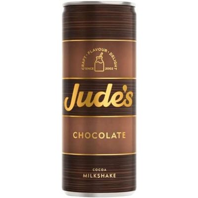 Jude's | Chocolate Milkshake | 250ml x 12 Cans