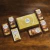 Ferrero Rocher, Chocolate Bundle Gift Box, 4 x Original milk chocolate bars, 1 x Dark 55 percent chocolate bar with hazelnut and 1 x White chocolate bar with hazelnut, 6 x 90g bars view 4