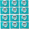 Keto Collective Keto Cookies I 1.5g Net Carbs I 30g x 12 I Keto Snacks I Low Sugar I Made with Real Butter I High Fibre I Low Carb Snacks, Gluten Free Biscuits (Vanilla) view 1