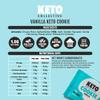 Keto Collective Keto Cookies I 1.5g Net Carbs I 30g x 12 I Keto Snacks I Low Sugar I Made with Real Butter I High Fibre I Low Carb Snacks, Gluten Free Cookies (Mixed) view 2