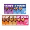Graze Snacks-Selection box-Total 10 Snack Box, Lunchbox snacks, Vegan snacks - Packaging may vary - 40x30g of at least 45% less sugar than average Cereal bars view 3